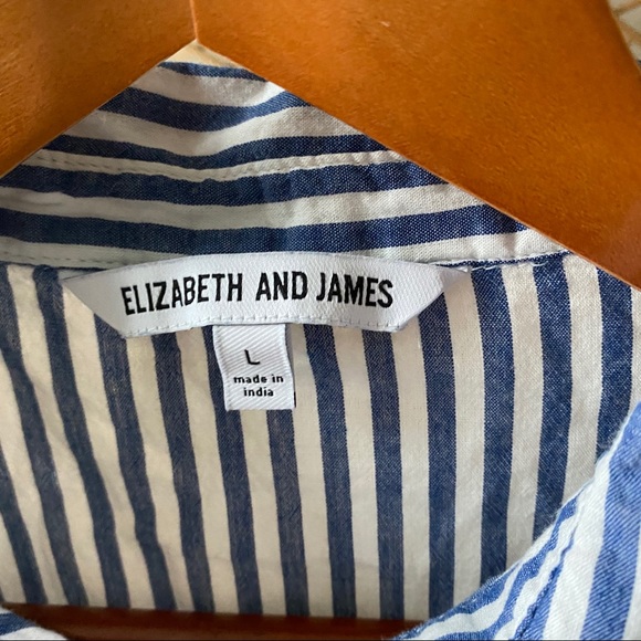 Elizabeth and James Stripe Button Down Shirt✨ - Picture 4 of 10